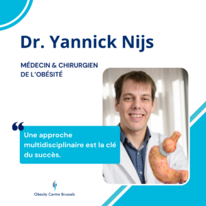 Dr. Yannick Nijs, chirurgien de l'obésité à l’Obesity Centre Brussels